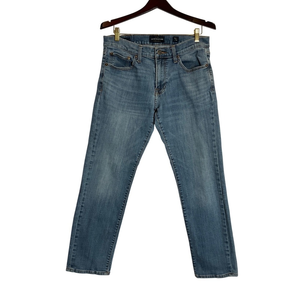 Lucky Brand Mens 221 Straight Jeans Medium Wash Western Casual Classic 32x30